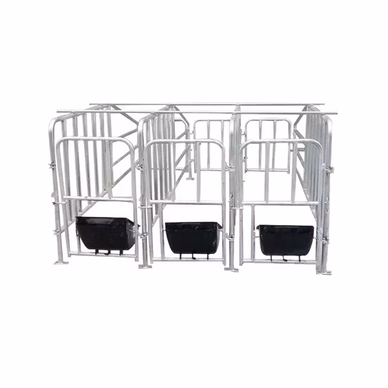 2023 Farming Galvanized Pig Nursery Crates Bed