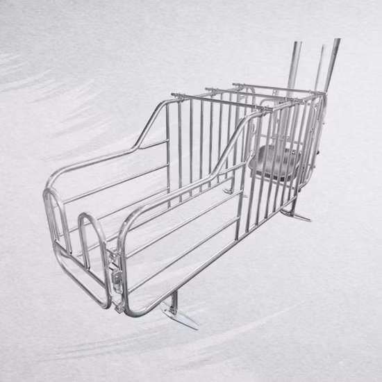 Gabbie per gestazione a stalla per suini Recinto per gestazione zincato