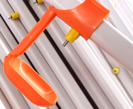 Alimentatore per suini con alimentatore asciutto e bagnato in acciaio inossidabile per attrezzature per l'allevamento di suini