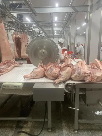 Macellazione bovini Mucche Tori Pecore Lavorazione dei suini Attrezzature per macellazione Macchine agricole Lavorazione della carne di toro a freddo